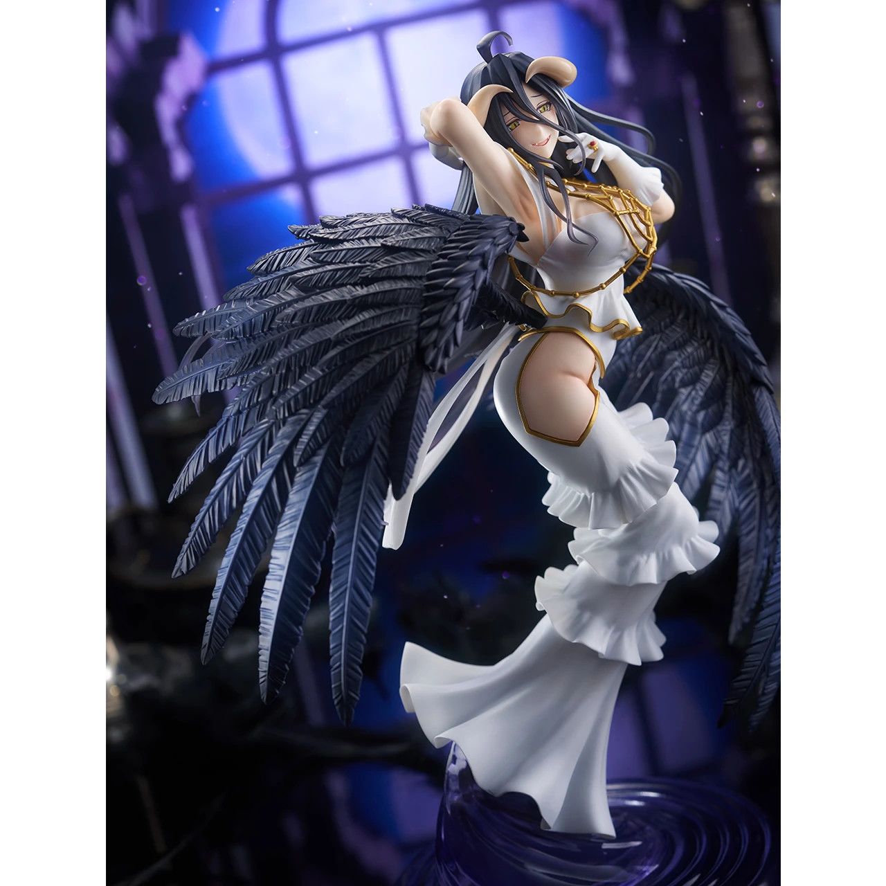 Taito Overlord Albedo "Junpaku no Akuma" (Pure White Devil) Version figure
