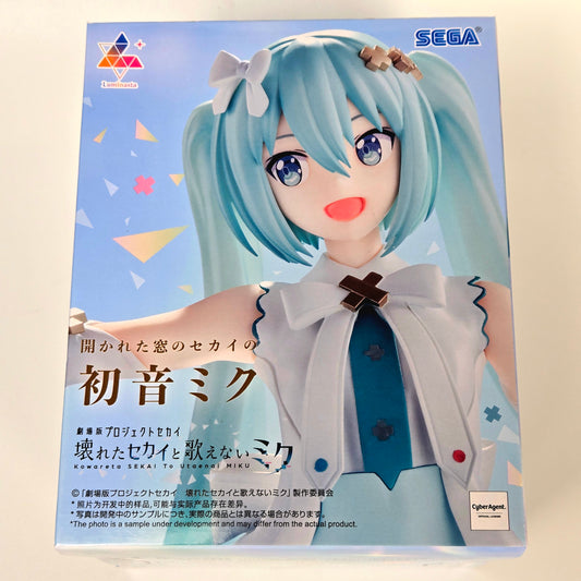 SEGA Luminasta Hatsune Miku Opened Window World Ver.