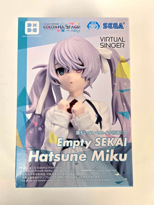 Empty SEKAI Hatsune Miku figure from the game Project SEKAI Colorful Stage!