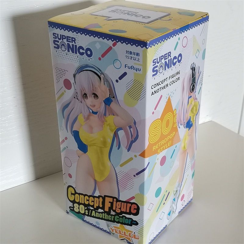 FuRyu Super Sonico (80's / Another Color - Yellow Version) Concept Figure - Super Sonico