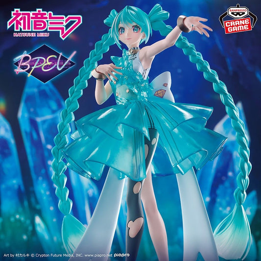Banpresto Hatsune Miku Evolve Clearluxe Emerald Gem Figure