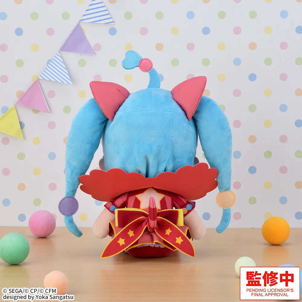 SEGA Hatsune Miku (Fuwapuchi Wonderland SEKAI) Fuwa Petit L Plush - Hatsune Miku: Colorful Stage! - official photo 4