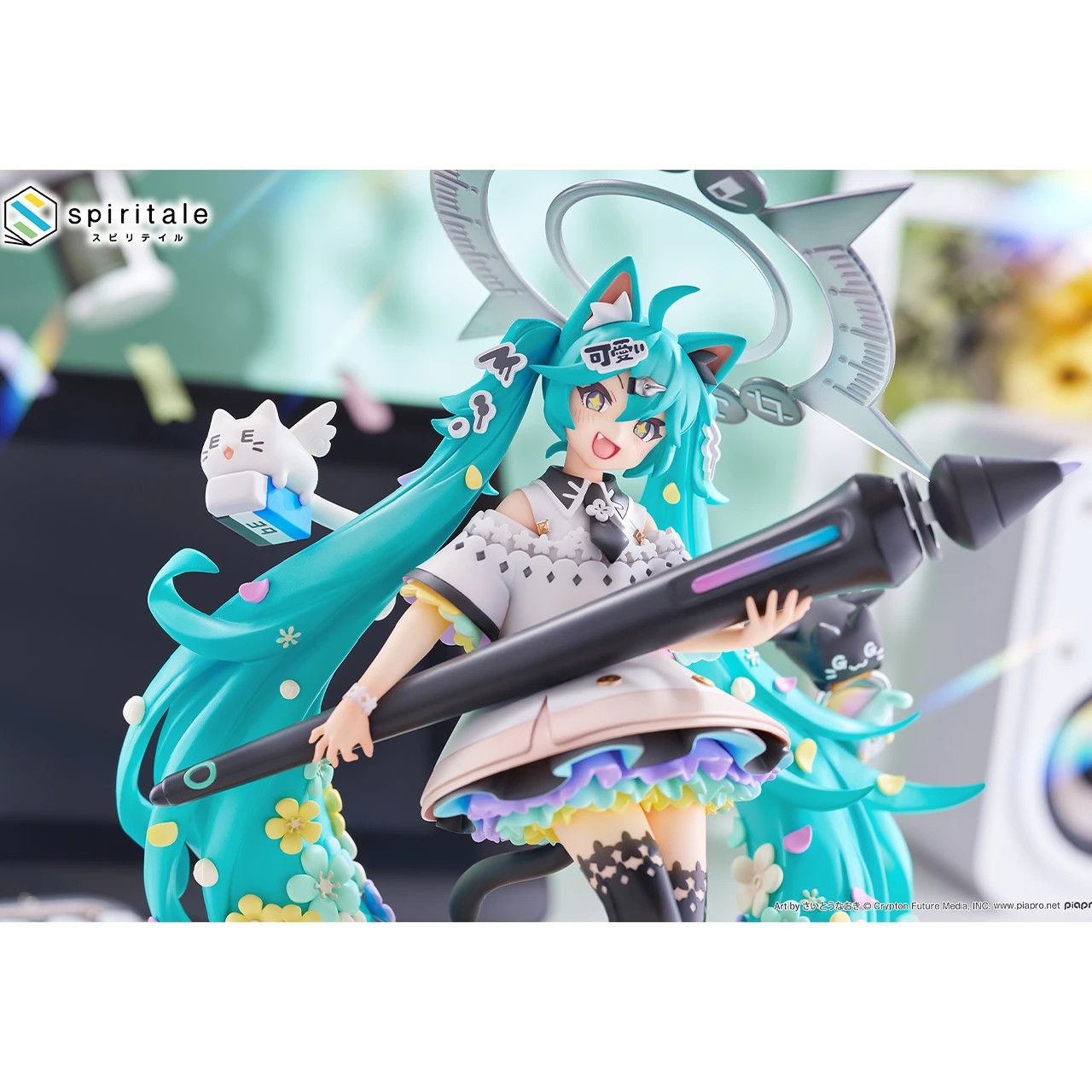 Hatsune Miku × Naoki Saito “My Figure Making!” ~The Painter Ver.~ 1/7 Scale Figure from Spiritale