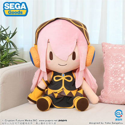 SEGA Hatsune Miku Series Fuwapuchi Dodeka Jumbo Plush Luka Megurine