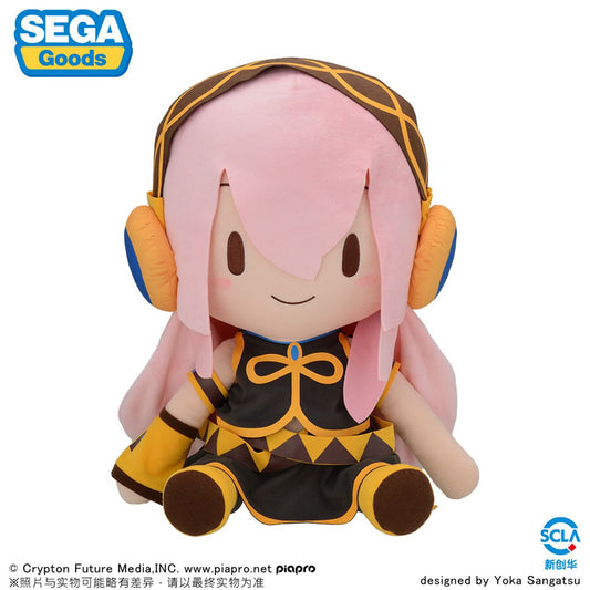SEGA Hatsune Miku Series Fuwapuchi Dodeka Jumbo Plush Luka Megurine