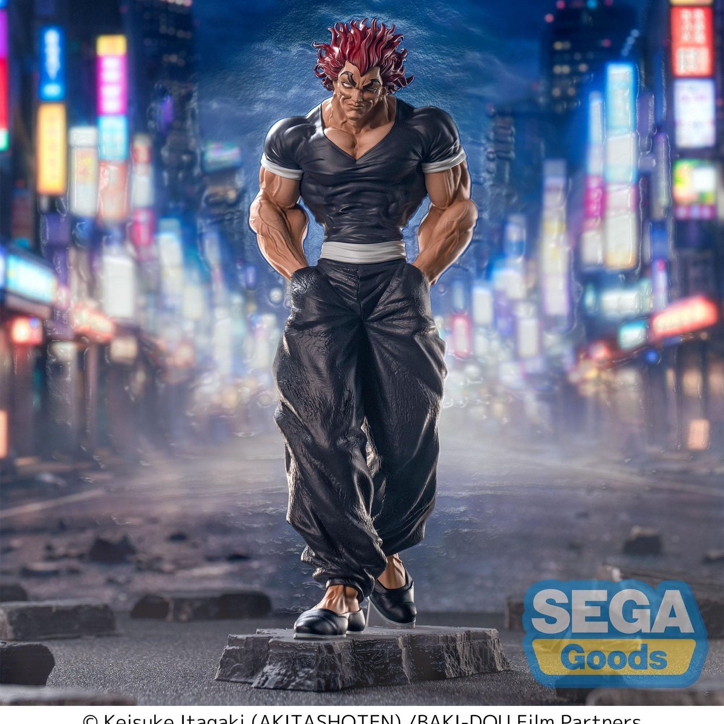 SEGA Luminasta Yujiro Hanma figure from  Baki Hanma