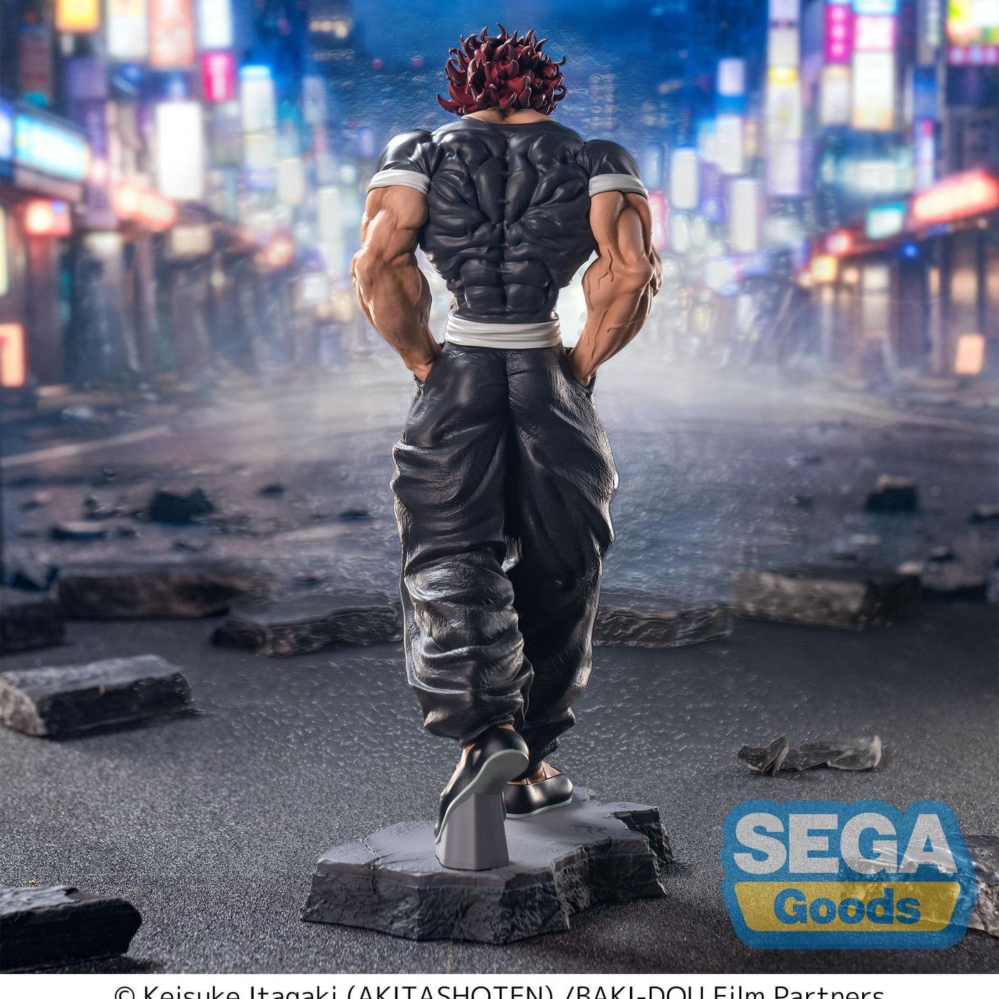 SEGA Luminasta Yujiro Hanma figure from  Baki Hanma
