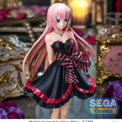 SEGA Super Premium (SPM) Figure of Megurine Luka from the Hatsune Miku Project DIVA Arcade Future Tone game "Amour" outfit