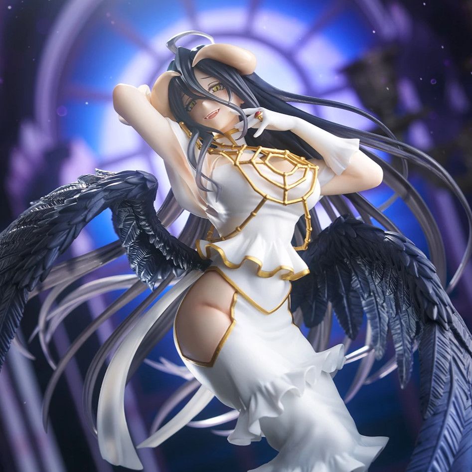 Taito Overlord Albedo "Junpaku no Akuma" (Pure White Devil) Version figure