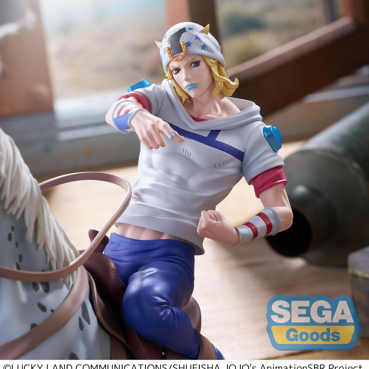 Sega "XrossLink MAX" figures JoJo's Bizarre Adventure Part 7: Steel Ball Run Gyro Zeppeli and Johnny Joestar
