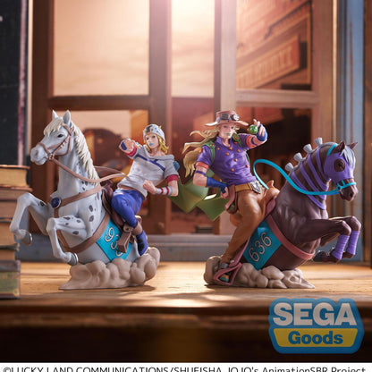 Sega "XrossLink MAX" figures JoJo's Bizarre Adventure Part 7: Steel Ball Run Gyro Zeppeli and Johnny Joestar