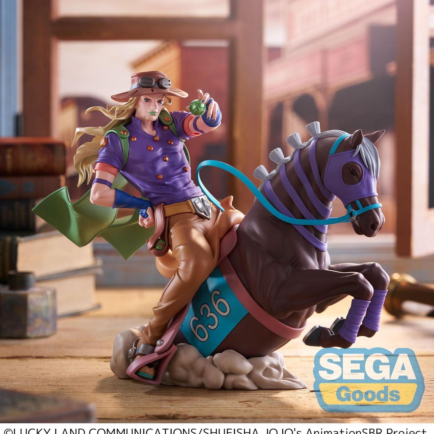 Sega "XrossLink MAX" figures JoJo's Bizarre Adventure Part 7: Steel Ball Run Gyro Zeppeli and Johnny Joestar