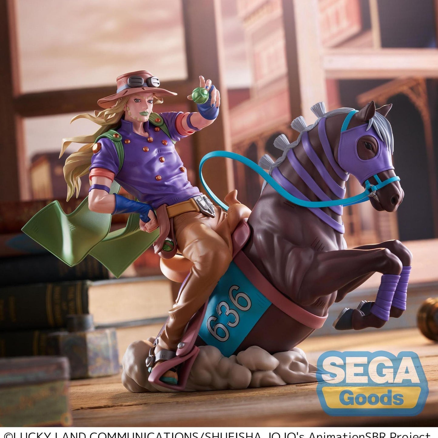 Sega "XrossLink MAX" figures JoJo's Bizarre Adventure Part 7: Steel Ball Run Gyro Zeppeli and Johnny Joestar