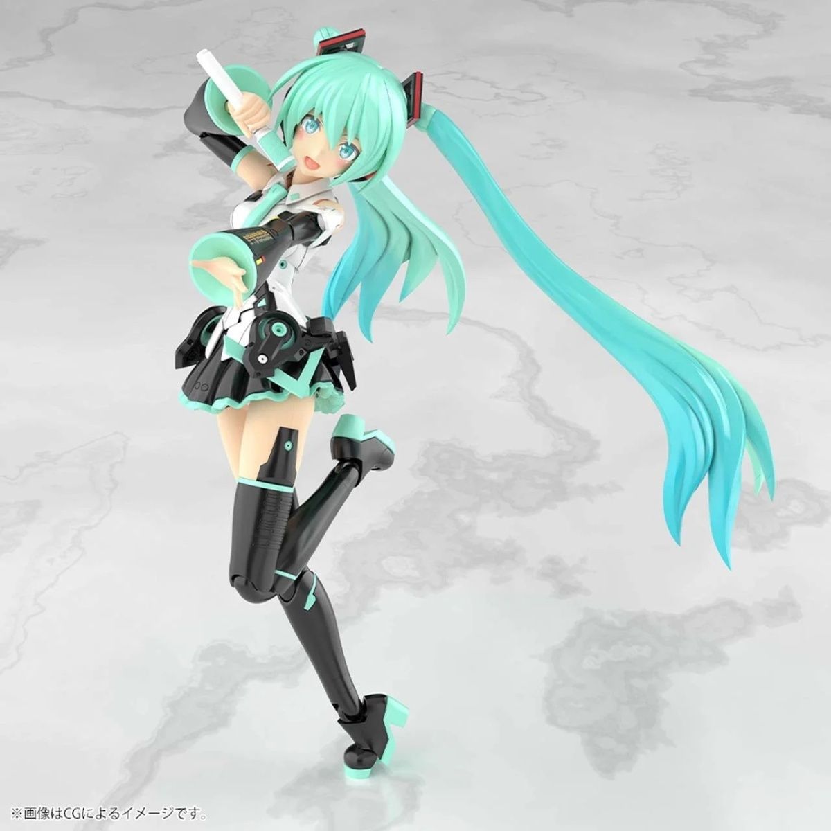 Kotobukiya Frame Music Girl Hatsune Miku plastic model kit