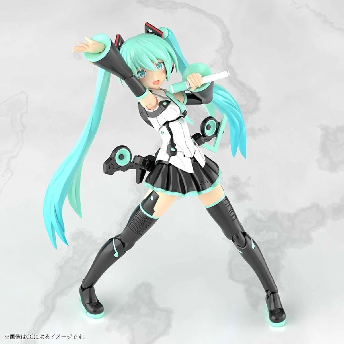 Kotobukiya Frame Music Girl Hatsune Miku plastic model kit