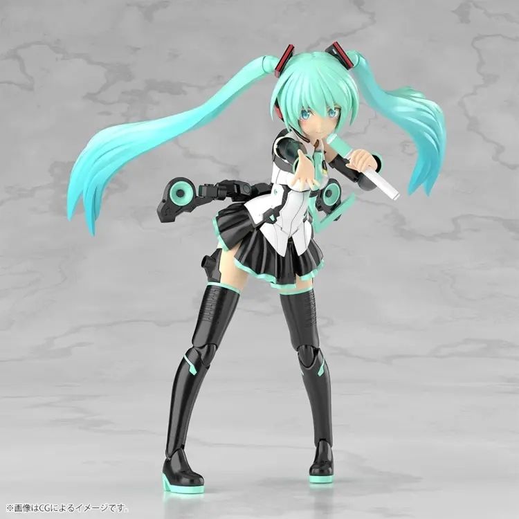 Kotobukiya Frame Music Girl Hatsune Miku plastic model kit