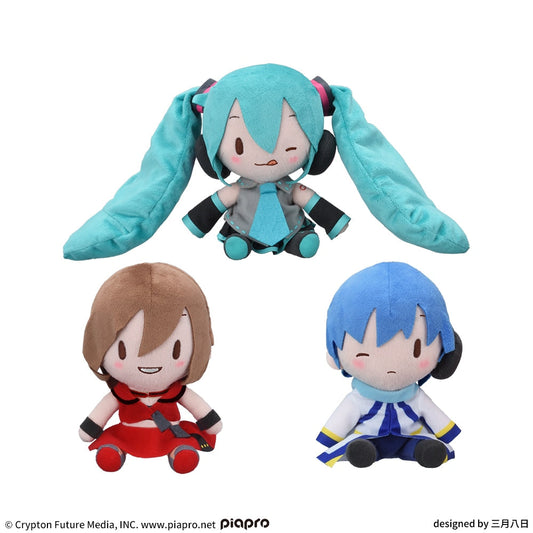 Hatsune Miku Fuwa Petit plush toy 7" - KAITO SEGA Official Miku Plush