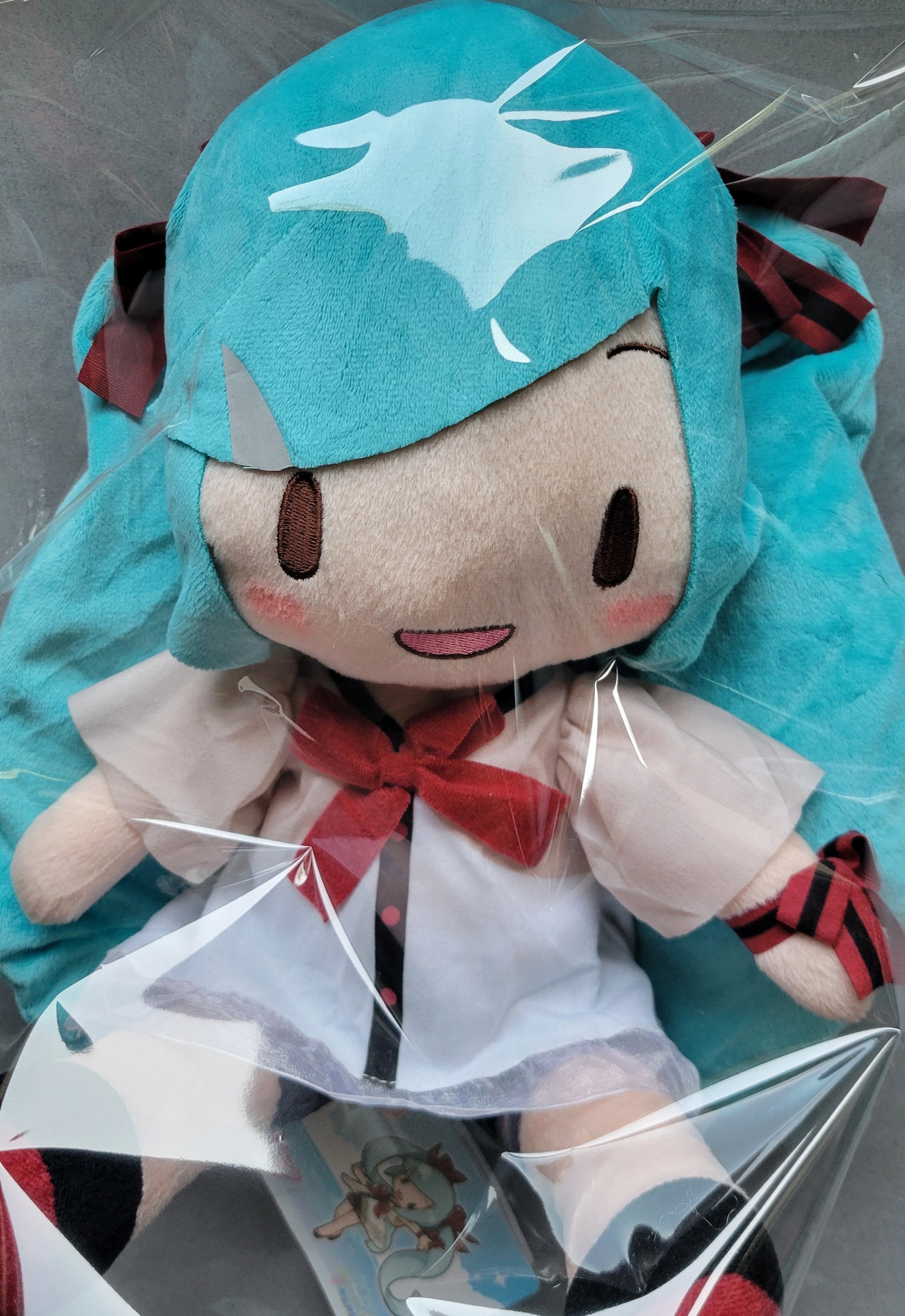 Hatsune Miku Plush Fuwapuchi L Plush Doll VOCALOID Project DIVA MEGA39's Shiny L