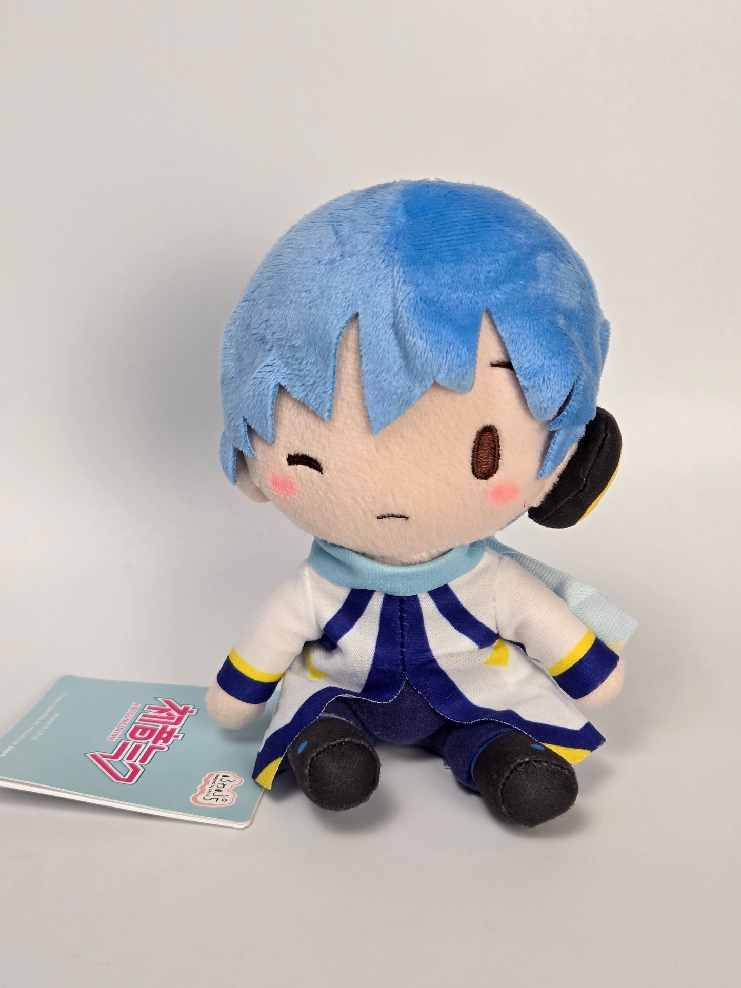 Hatsune Miku Fuwa Petit plush toy 7" - KAITO SEGA Official Miku Plush