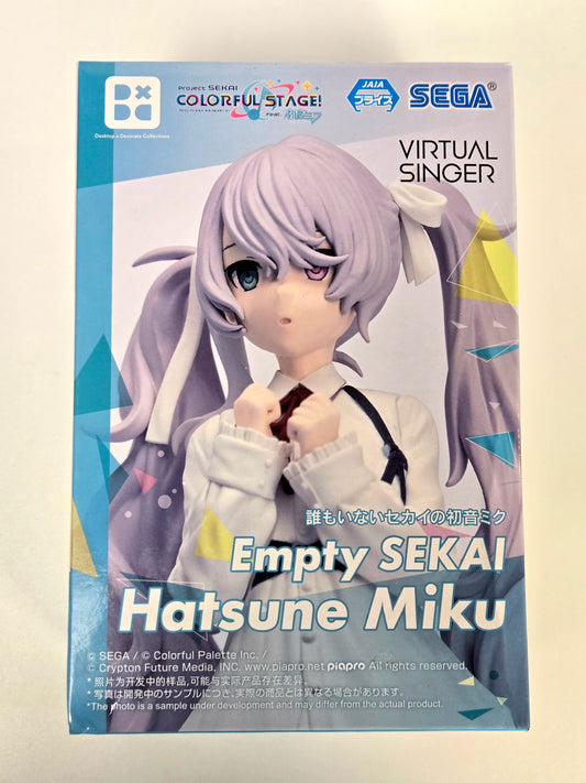 Empty SEKAI Hatsune Miku figure from the game Project SEKAI Colorful Stage!