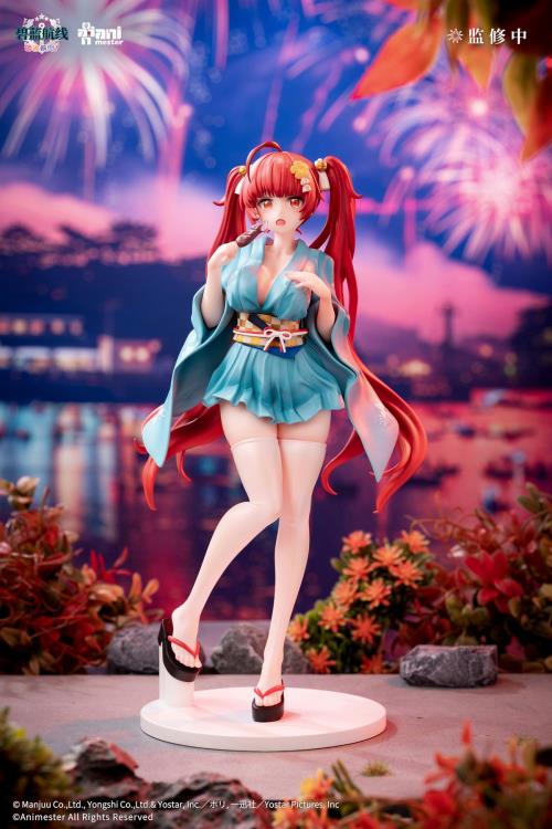 AniMester Honolulu (Yukata Ver.) Scale figure - Azur Lane: Slow Ahead! - official photo 1