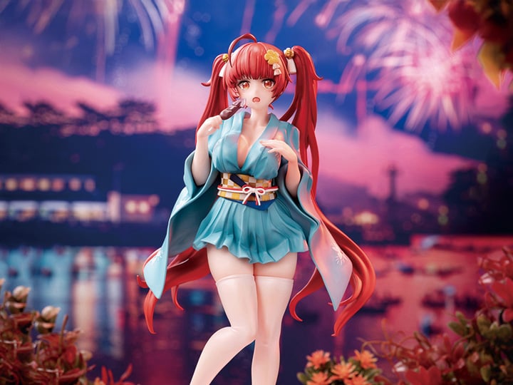 AniMester Honolulu (Yukata Ver.) Scale figure - Azur Lane: Slow Ahead! - official photo 3