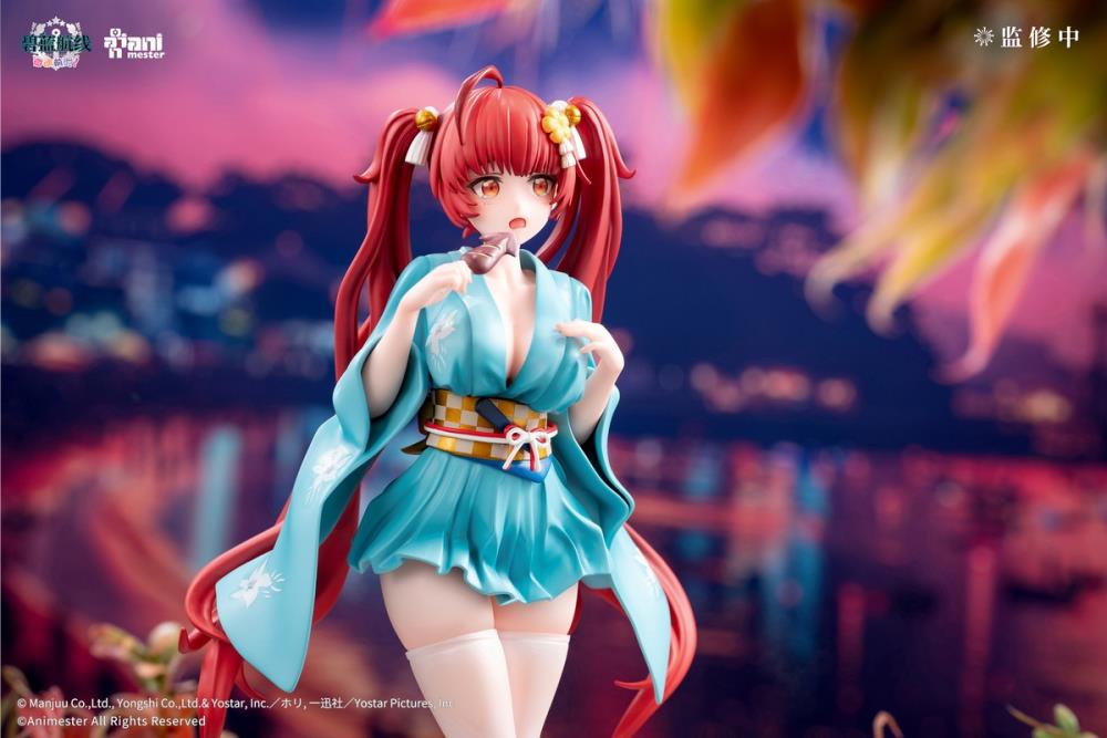 AniMester Honolulu (Yukata Ver.) Scale figure - Azur Lane: Slow Ahead! - official photo 6