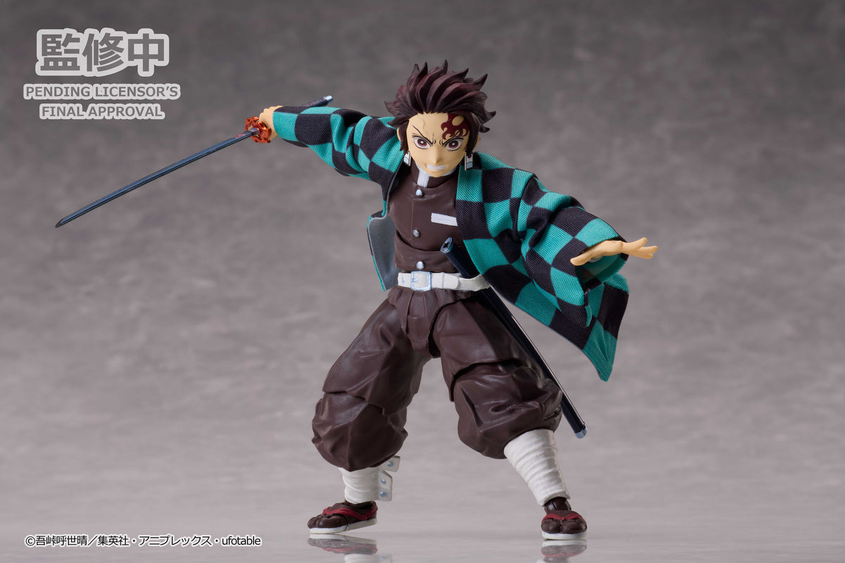 Aniplex Tanjiro Kamado (Ver. 2 (1/12 Scale Action Figure)) BUZZmod. - Demon Slayer: Kimetsu no Yaiba - official photo 4
