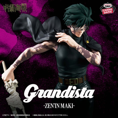 Banpresto ZEN'IN MAKI Grandista - Jujutsu Kaisen - official photo 1