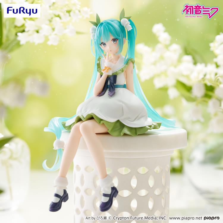 FuRyu Hatsune Miku (Flower Fairy Lily of the Valley) Noodle Stopper Figure - Vocaloid - official photo 2