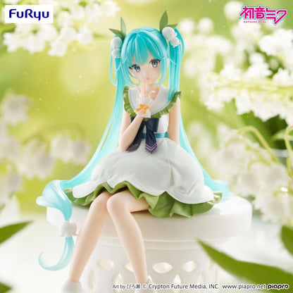 FuRyu Hatsune Miku (Flower Fairy Lily of the Valley) Noodle Stopper Figure - Vocaloid - official photo 3