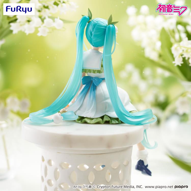 FuRyu Hatsune Miku (Flower Fairy Lily of the Valley) Noodle Stopper Figure - Vocaloid - official photo 4