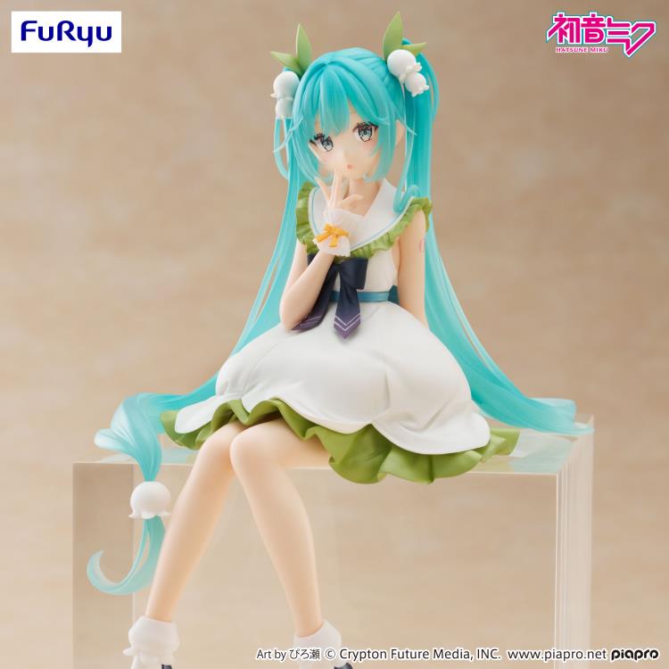 FuRyu Hatsune Miku (Flower Fairy Lily of the Valley) Noodle Stopper Figure - Vocaloid - official photo 5