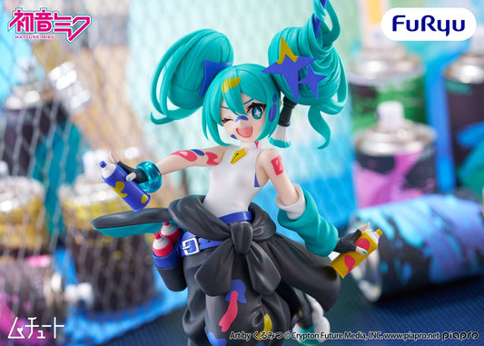 FuRyu Hatsune Miku (Paint Girl Another Color Ver.) Muchute - Vocaloid - official photo 1