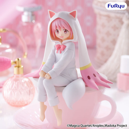 FuRyu Madoka Kaname (Kyubey Nightwear Version) Noodle Stopper Figure - Puella Magi Madoka Magica - official photo 2