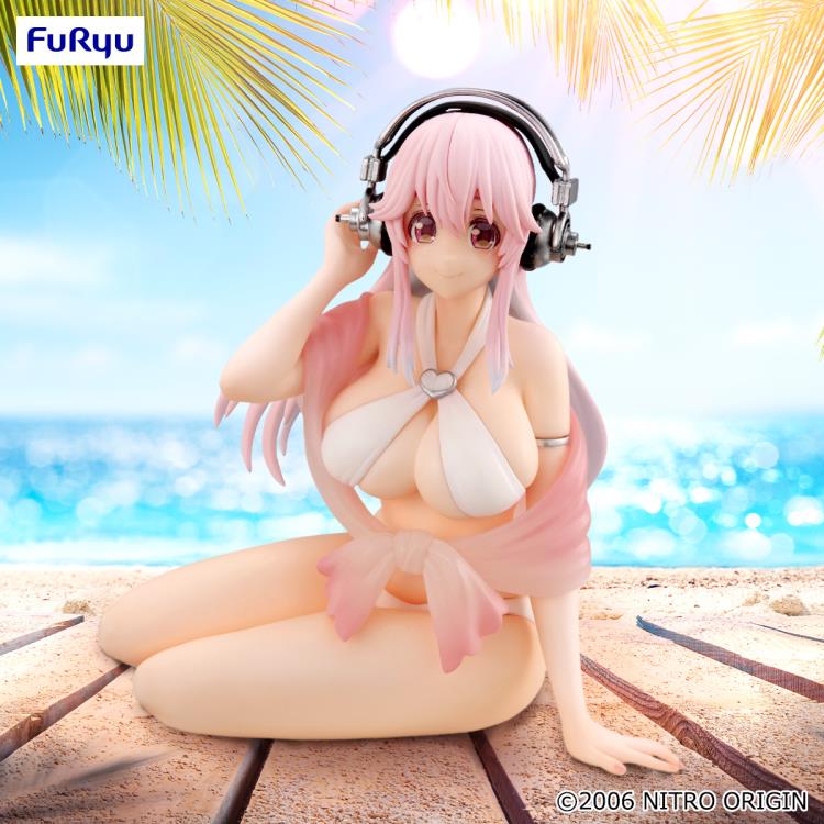 FuRyu Super Sonico (White Bikini ver.) Noodle Stopper - Super Sonico - official photo 2