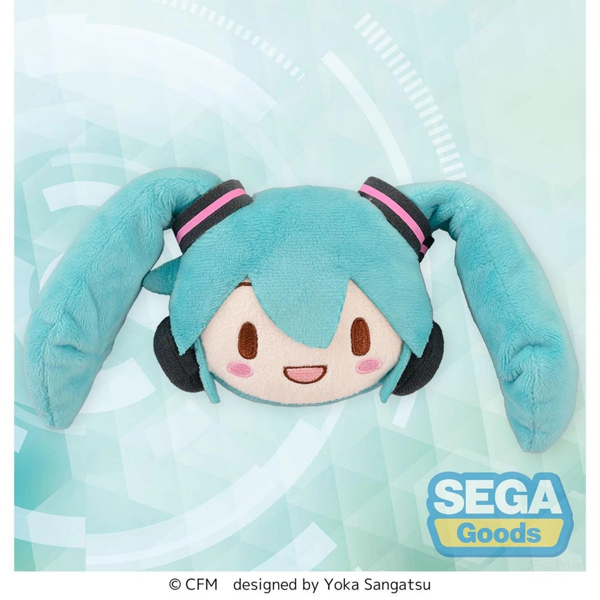 SEGA Hatsune Miku Fuwapuchi Face Mascot - Hatsune Miku