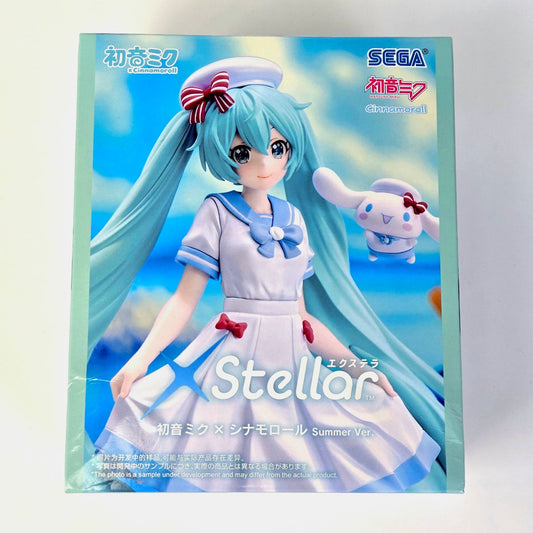 SEGA Hatsune Miku x Cinnamoroll (Summer Ver.) XStellar - Piapro Characters x Cinnamoroll