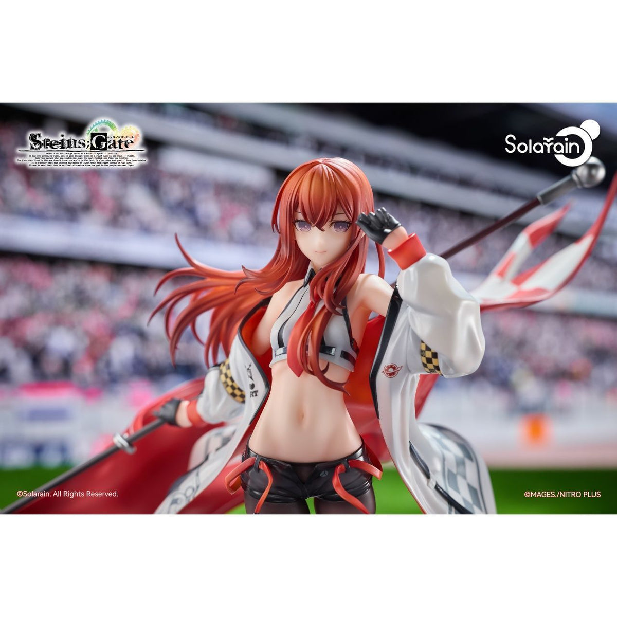 Solarain Kurisu Makise (Racing Ver.) Scale Figure - Steins;Gate - photo 3