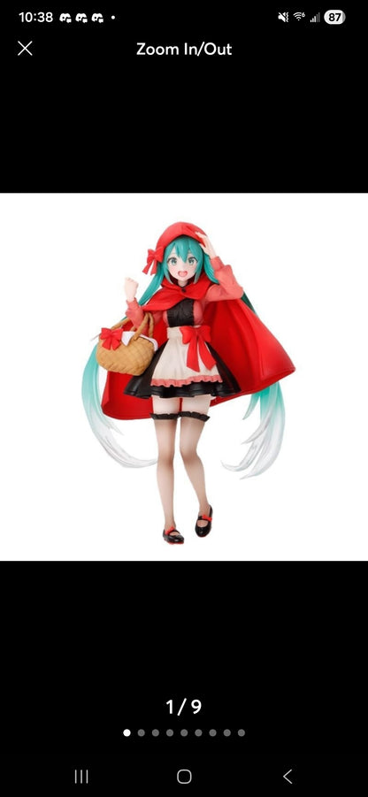 Taito Hatsune Miku Wonderland Figure (Little Red Riding Hood Ver.)