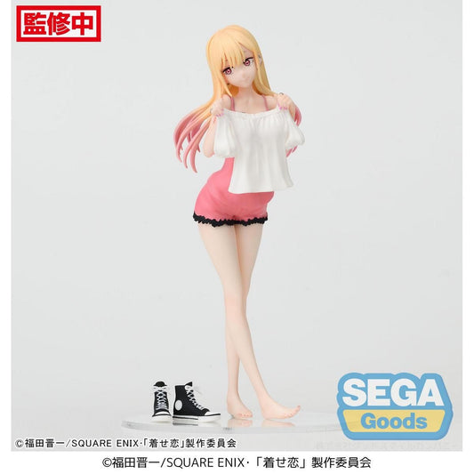 SEGA Luminasta figures My Dress-Up Darling Marin Kitagawa "Trying On" version