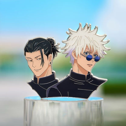 Keep Jujutsu Kaisen Satoru Gojo and Suguru Geto enamel pin collector sets