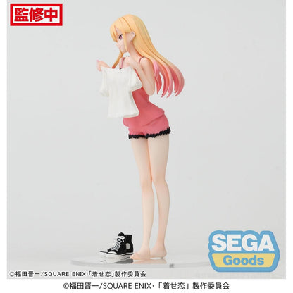 SEGA Luminasta figures My Dress-Up Darling Marin Kitagawa "Trying On" version