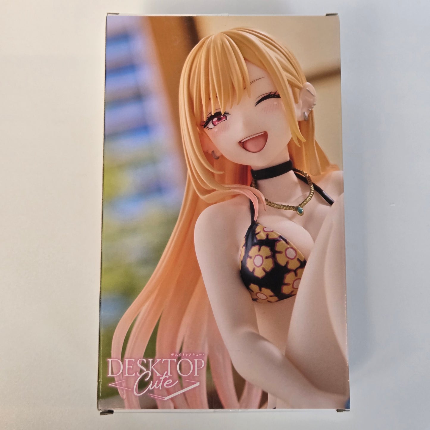 Taito My Dress-Up Darling Desktop Cute Figure - Marin Kitagawa (Measured Swimsuit Ver.)