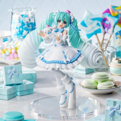 SEGA Luminasta Hatsune Miku x Cinnamoroll White Dress Version figure