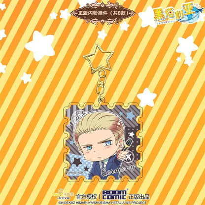 Boom Comic Italy, Germany, Japan, America, England, France, Russia, China (Square, Glitter) World Stars - Hetalia: World Stars - photo 3