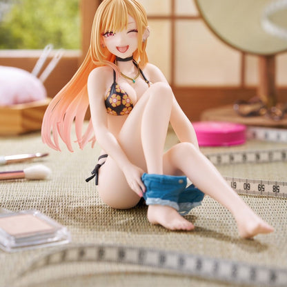 Taito My Dress-Up Darling Desktop Cute Figure - Marin Kitagawa (Measured Swimsuit Ver.)