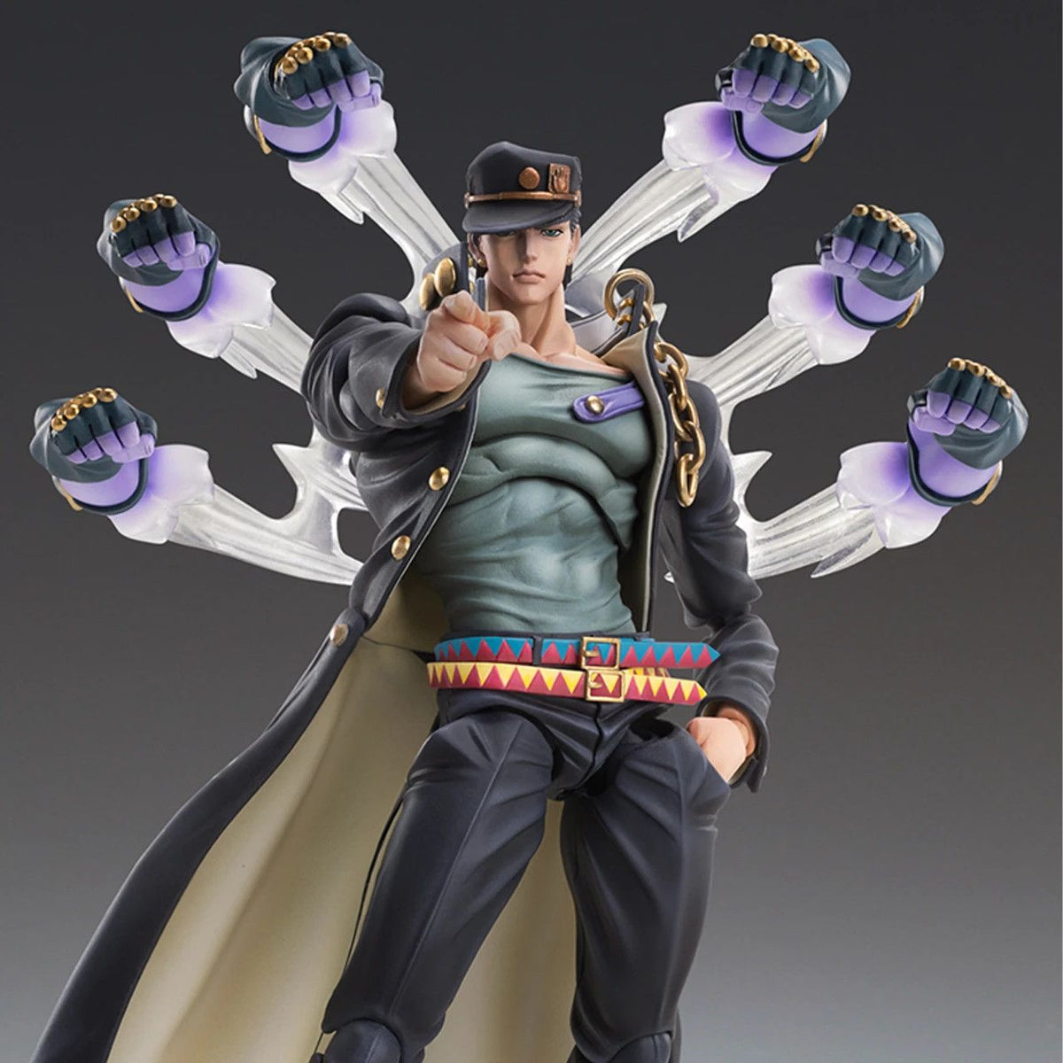 Medicos Jotaro Kujo (Ver. 2) Super Action Statue - JoJo's Bizarre Adventure: Stardust Crusaders - photo 7