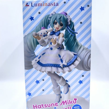 SEGA Luminasta Hatsune Miku x Cinnamoroll White Dress Version figure