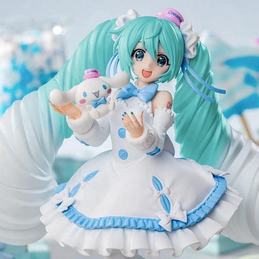 SEGA Luminasta Hatsune Miku x Cinnamoroll White Dress Version figure